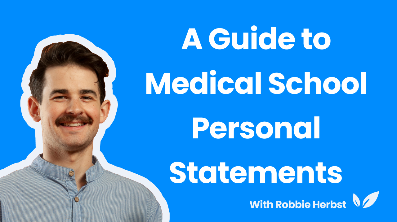 medicine personal statement guide