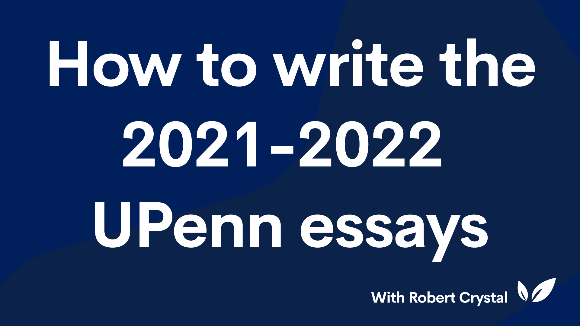 college essays accepted by upenn