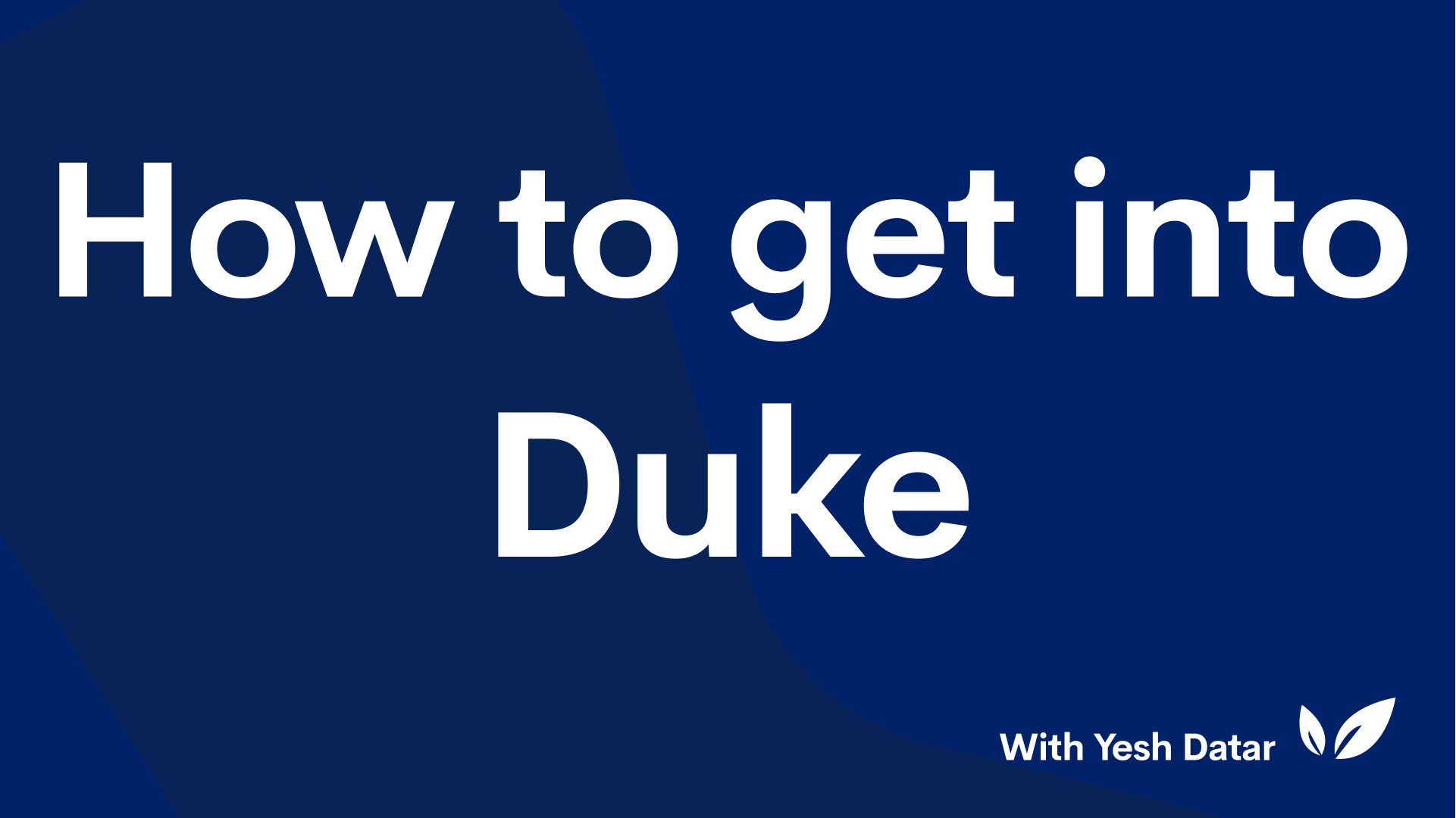 how to write the duke essay