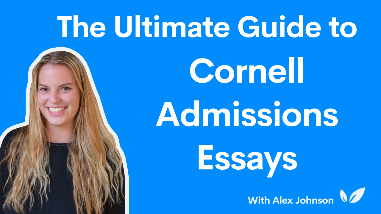 cornell admission essay prompts